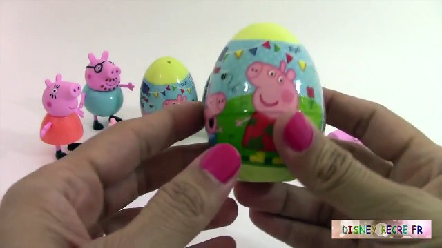 3 Oeufs Surprise Peppa Cochon Peppa Pig Surprise Eggs