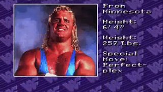 WWF Royal Rumble SNES roster 1