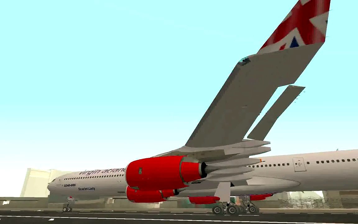 Airbus A340 600 GTA San Andreas