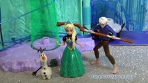 FROZEN Disney Queen Elsa and Jack Frost Fly through the Sky watch Queen Elsa Fly
