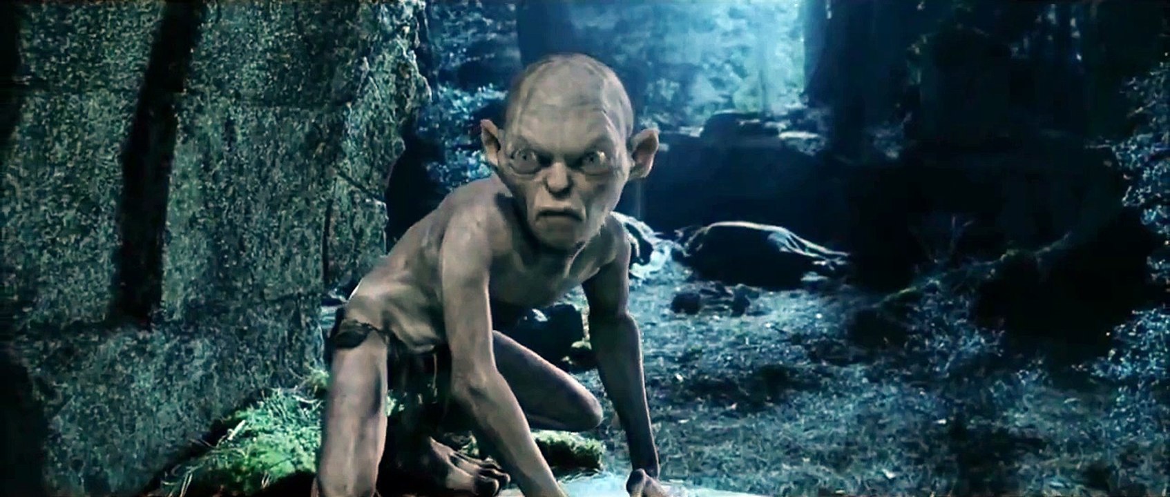 Lord of the Rings-The Two Towers: Gollum Talks With Himself