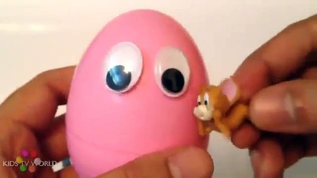 Tom and Jerry Surprise Egg Toys Lalaloopsy Doll LPS Littlest Pet Shop KIDS TV WORLD