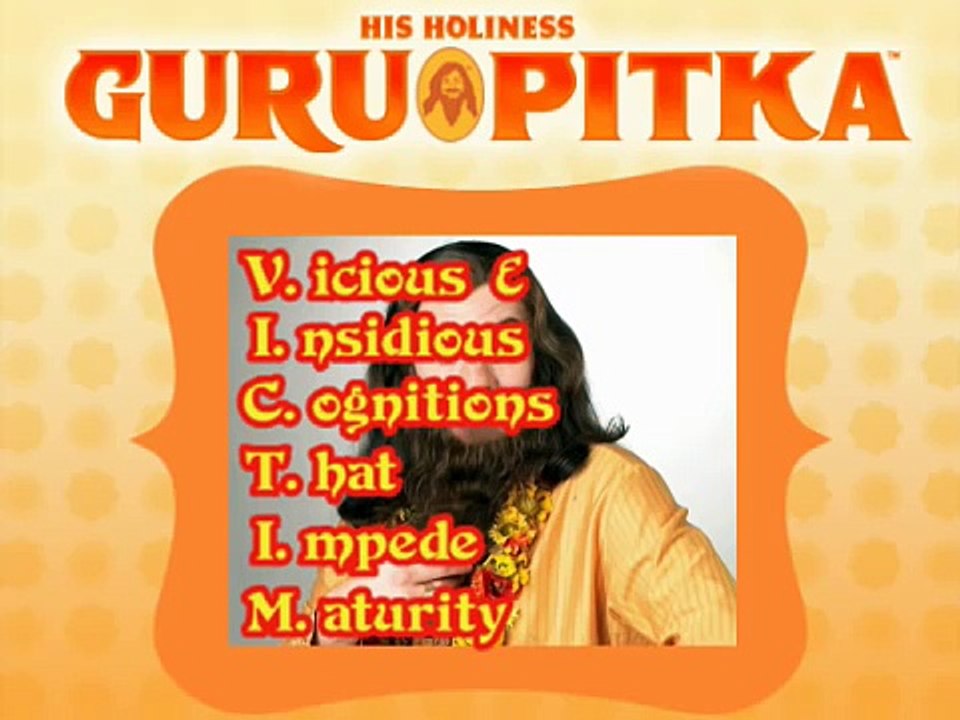 The Love Guru - Guru Pitka's Mini Sutras - Short Snappies