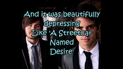 Panic! At The Disco - Memories with lyrics