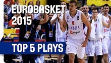 Top 5 Plays - Day 2 - EuroBasket 2015