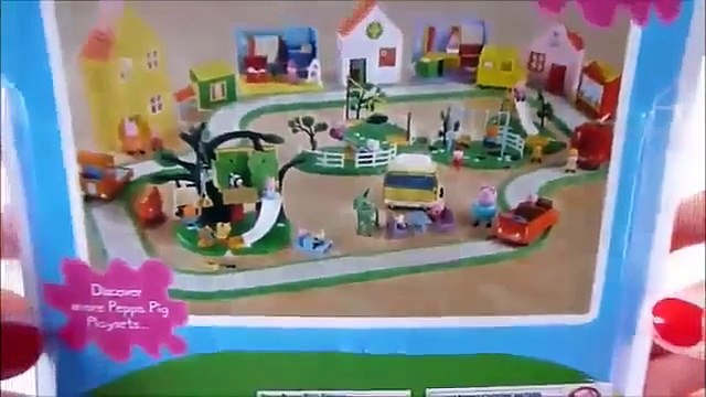 Peppa Pigs collectable figures unboxing George Pig Rebecca Rabbit Suzy Sheep Candy Cat