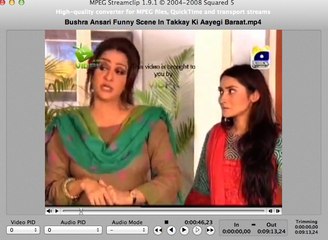 Bushra Ansari Funny Scene In Takkay Ki Aayegi Baraat