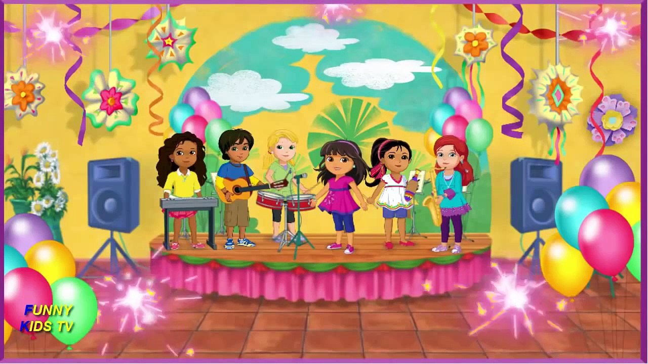 Dora and Friends: It's Concert Day! New Full English Game Episode Children Game
