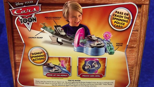 Disney Pixar Cars Toon Tokyo Mater House of Donuts Playset ToyPitStop Cars