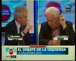 Jorge Altamira debate con Luis Zamora en 