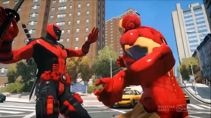 Cartoon for Kids | Funny Cartoons | DEADPOOL VS IRON MAN