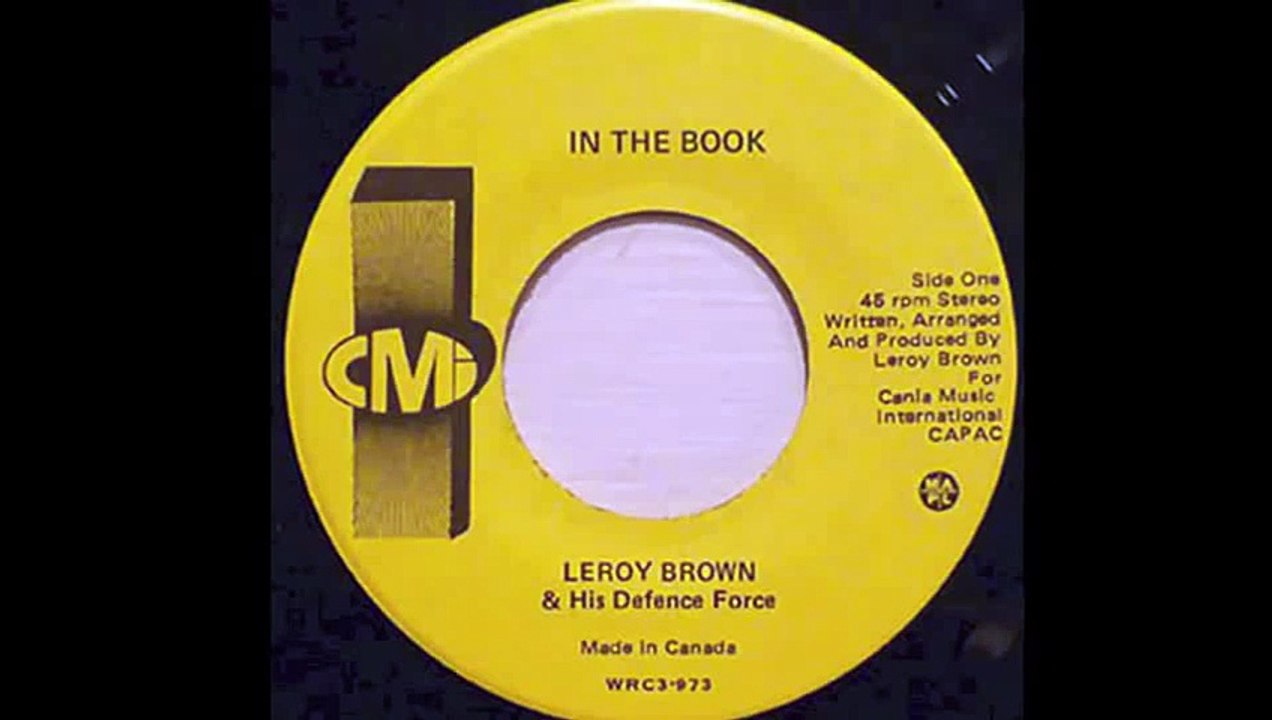 Leroy Brown & His Defence Force - In The Book