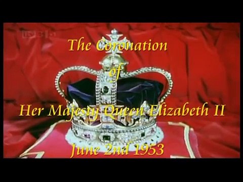 1953. The Coronation of Queen Elizabeth II : 'The Recognition'