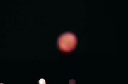 Blood Red Moon Over Cranston, RI USA
