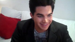 Adam Lambert Backstage @ The Talk