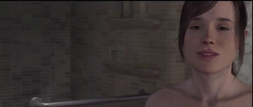 Beyond: Dos Almas, Escena de ducha censurada