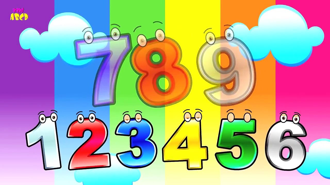 Ten Little Numbers Nursery Rhyme | 10 Little Numbers song for Children | Numbers song