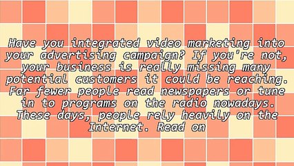 Sell Yourself Online By Using Great Videos