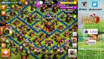 Clash of Clans - Global top 5 player attacked me - trophy push to LEGEND league