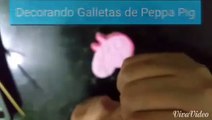 Decoración de Galletas de Peppa Pig