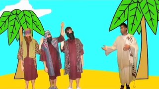 Jesus Walks On Water! Fun Iranian Kids Bible Story in Farsi! (Animation)