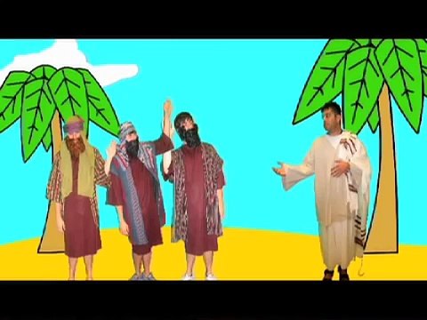Jesus Walks On Water! Fun Iranian Kids Bible Story in Farsi! (Animation)