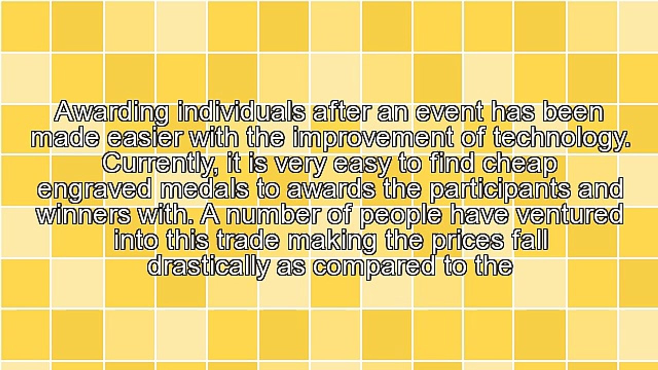 Tips For Getting Cheap Engraved Medals