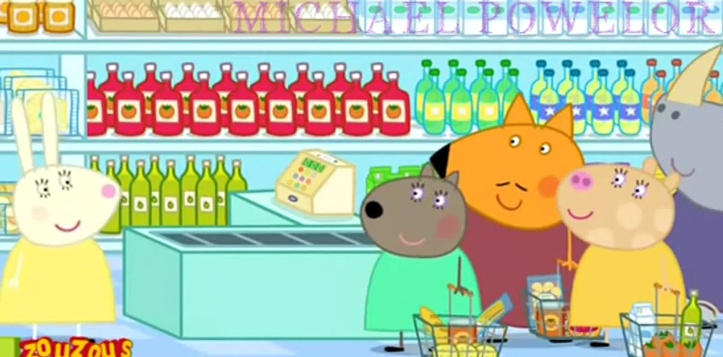 Français pour enfants en // Dessins-animés complets mademoiselle Rabbit (HD) Le repos de Peppa