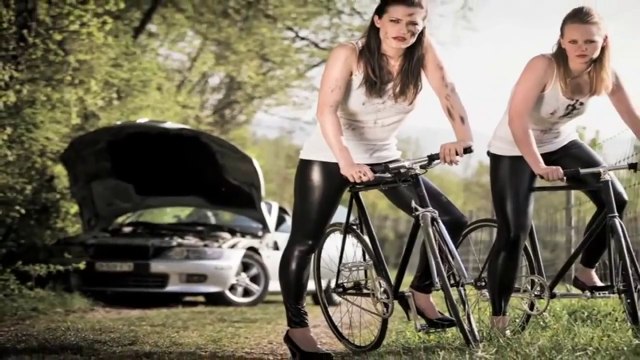 bicycle race - queen (w/lyrics) humor HD