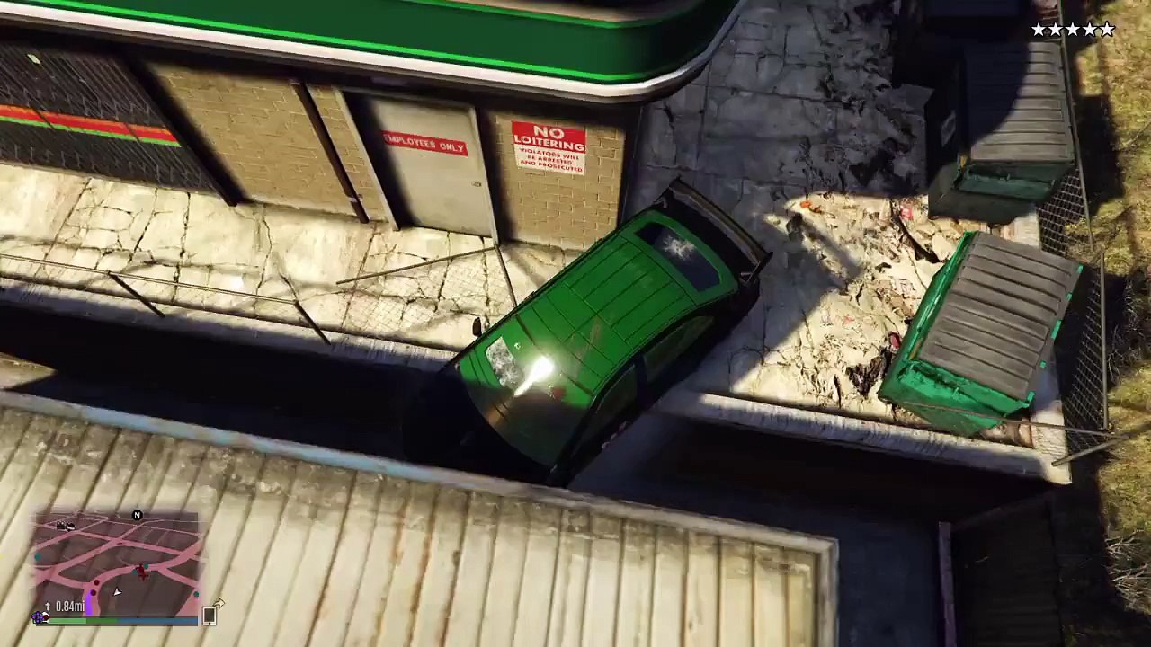 GTA 5 ONLINE: EPIC 5 STAR POLICE CHASE :D