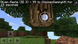 Minecraft PE 0.11.0 Effect Review ( speed up )