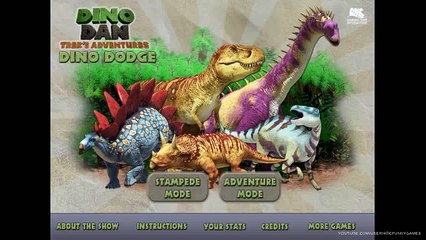 Dino Dan Trek's Adventures: Fun Dino Dodge Game for Kids 🦕