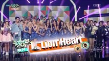 [150904] SNSD Music Bank No.1 Encore Lion Heart