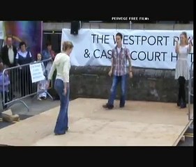 Sean Nos Dancing at Westport's Heritage Day 2010. Filmed by Pervege Free Films.