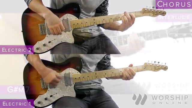 Glorious - BJ Putnam - Electric And Acoustic Guitar Tutorial