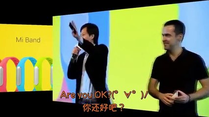 Are you Ok!? -- Xiaomi CEO Lei Jun & Hugo Barra  ^_^ 小米 CEO 雷军