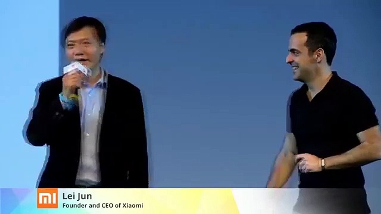 Xiaomi CEO Lei Jun's Rare English Speech on Mi4i Launching at New Delhi (雷军在印度)