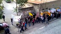 Protest študentov Fakultete za socialno delo / Students of Faculty of social work protesting
