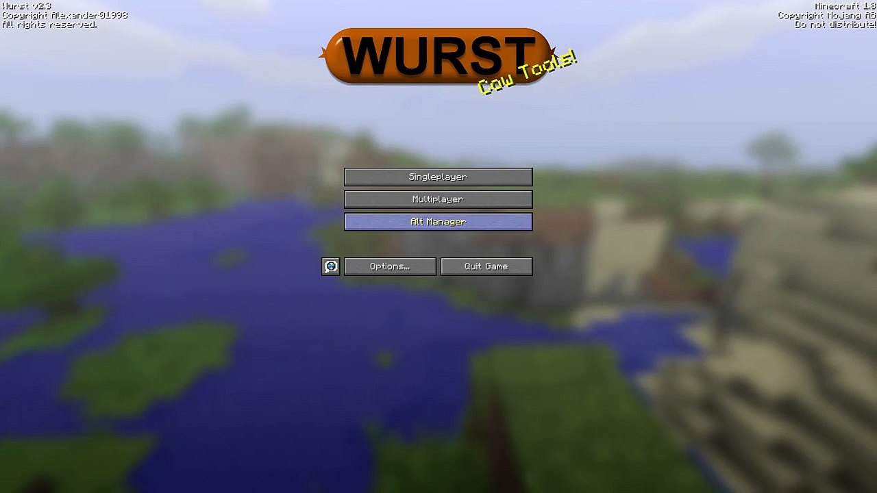 Minecraft Session Stealer 1.8 (Wurst v2.3)
