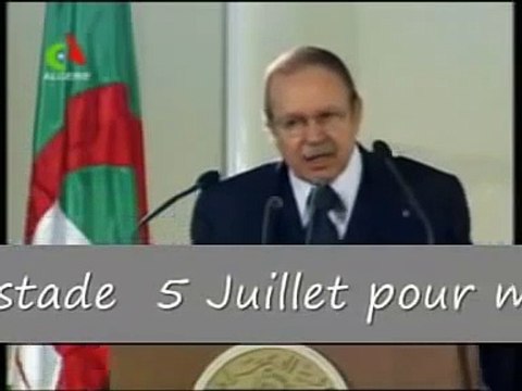 Bouteflika le kabyle traduction de son discours
