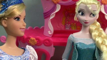 Disney Frozen Queen Elsa Speed Dating Princess Cinderella Part 22 Barbie Dolls Series Video