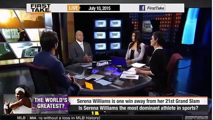 Is Serena Williams The Most Dominant Athlete In the World? - ESPN First Take