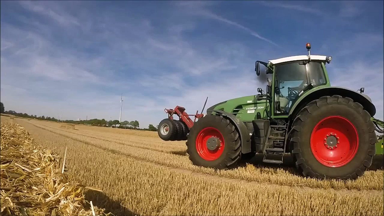 Strohernte-2015 mit Bördegold Gmbh [GoPro]