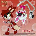 FNAF-Foxy x mangle-Anima libera