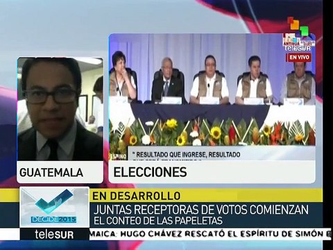 Cierran elección general en Guatemala e inicia el conteo de votos