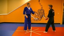 Evading The Storm with extension   Kenpo self defense technique for an overhead club attack