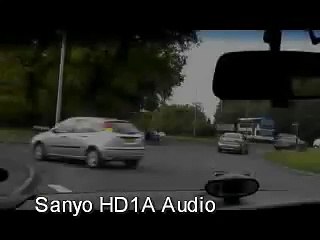 Sanyo HD1a audio verses Roland R-09 Edirol