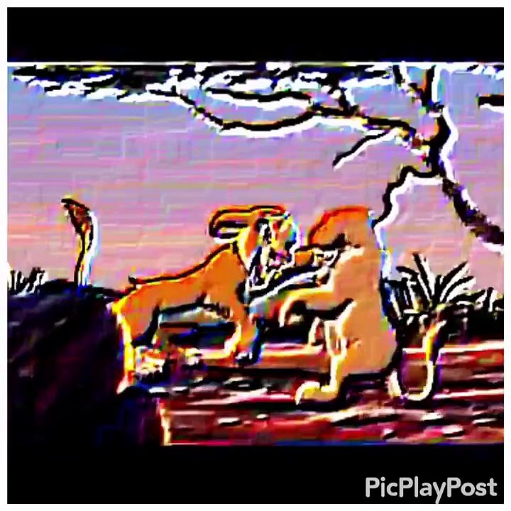 The lion king - pinned ya (clay version)