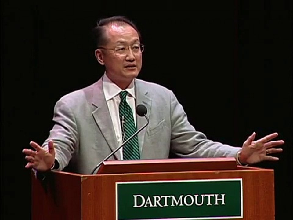 Partnering for Success: President Jim Yong Kim