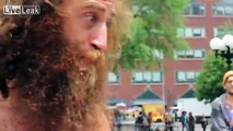 Crazy Bearded Man Gives Wonderful Life Advice Mixed With Fart Noises